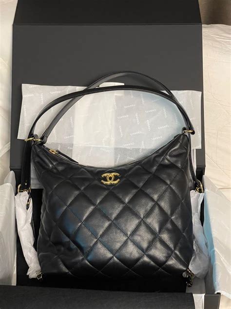 chanel hobo backpack